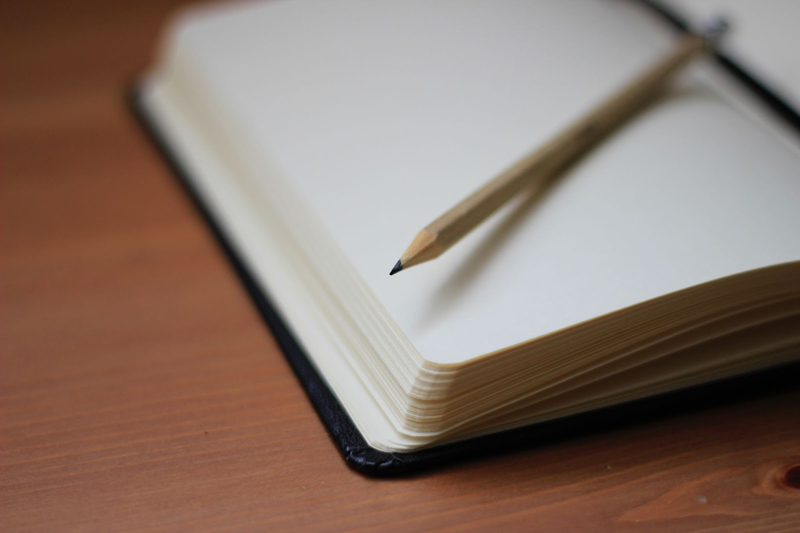 Potlood en boekje copywriting
